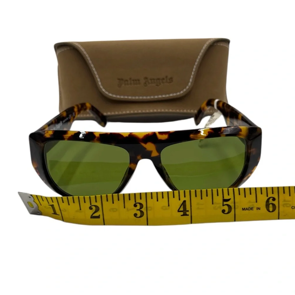 Palm Angels Joshua Sunglasses - Havana Brown / Green - PERI105 6055 - Unisex
